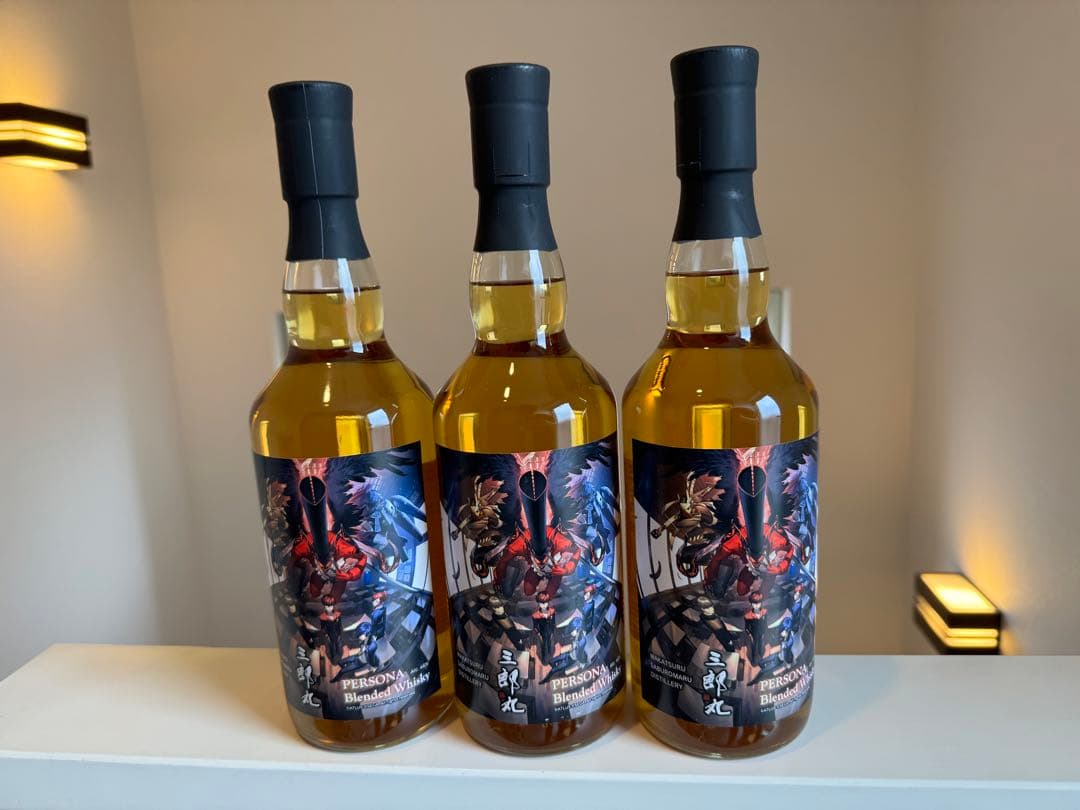 【抽選販売品】三郎丸 × ペルソナ ブレンデッドウイスキー 3本セット