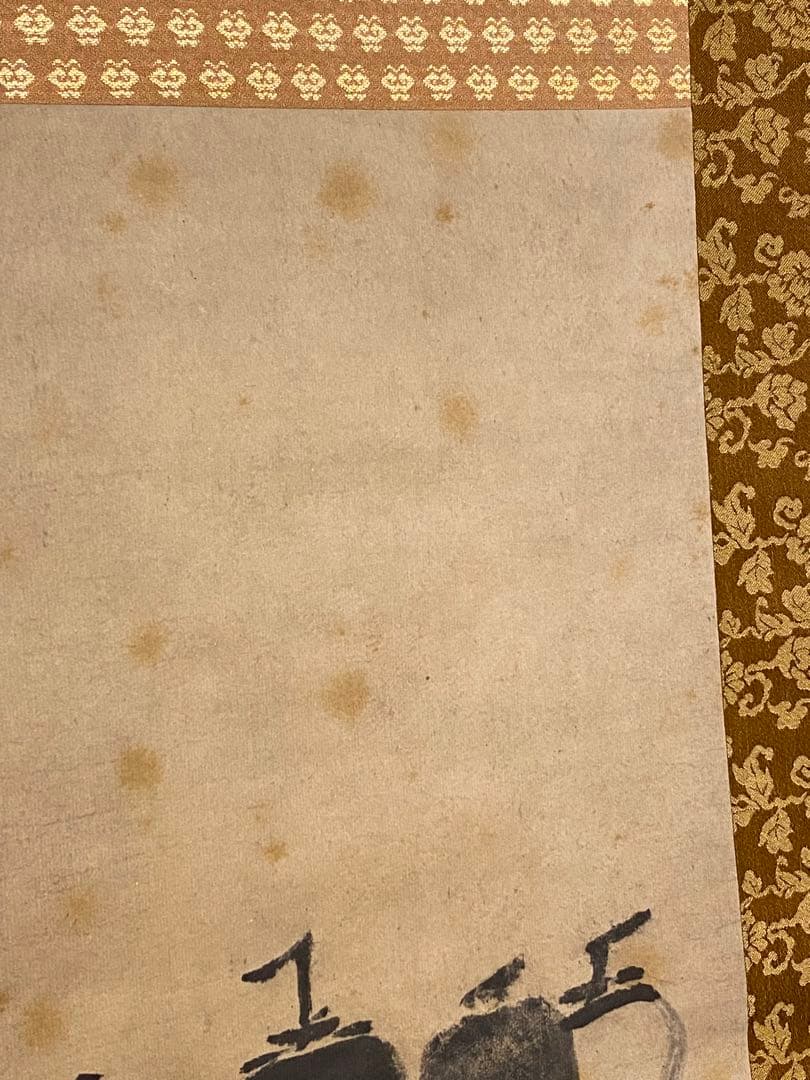 掛軸 10 (柿図 撮影印刷)