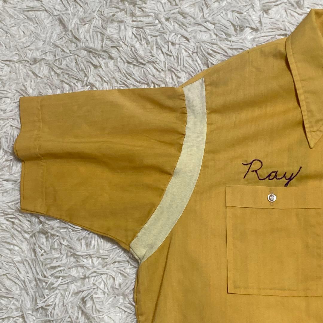 60s NAT NAST ボーリングシャツ サイズ フリー ヴィンテージ