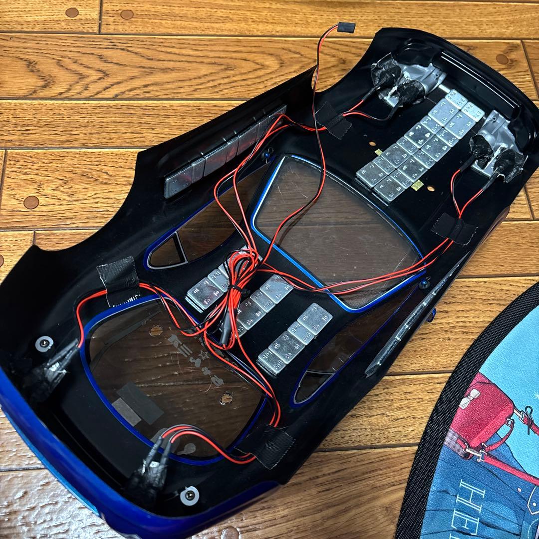 【タミヤ】BT-01スープラ 青 LED付 (撮影使用車)