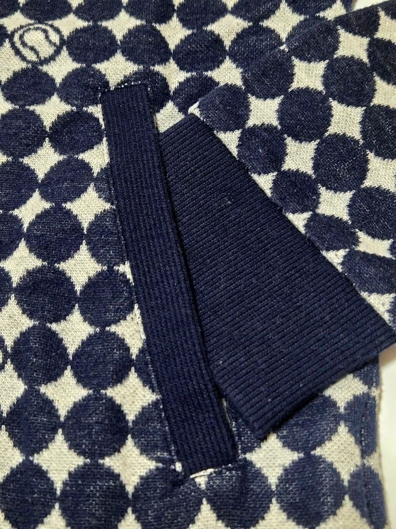 く*こ様 【FILA】ボール柄　ジャガードニットジャケットL&スコートXL　上下