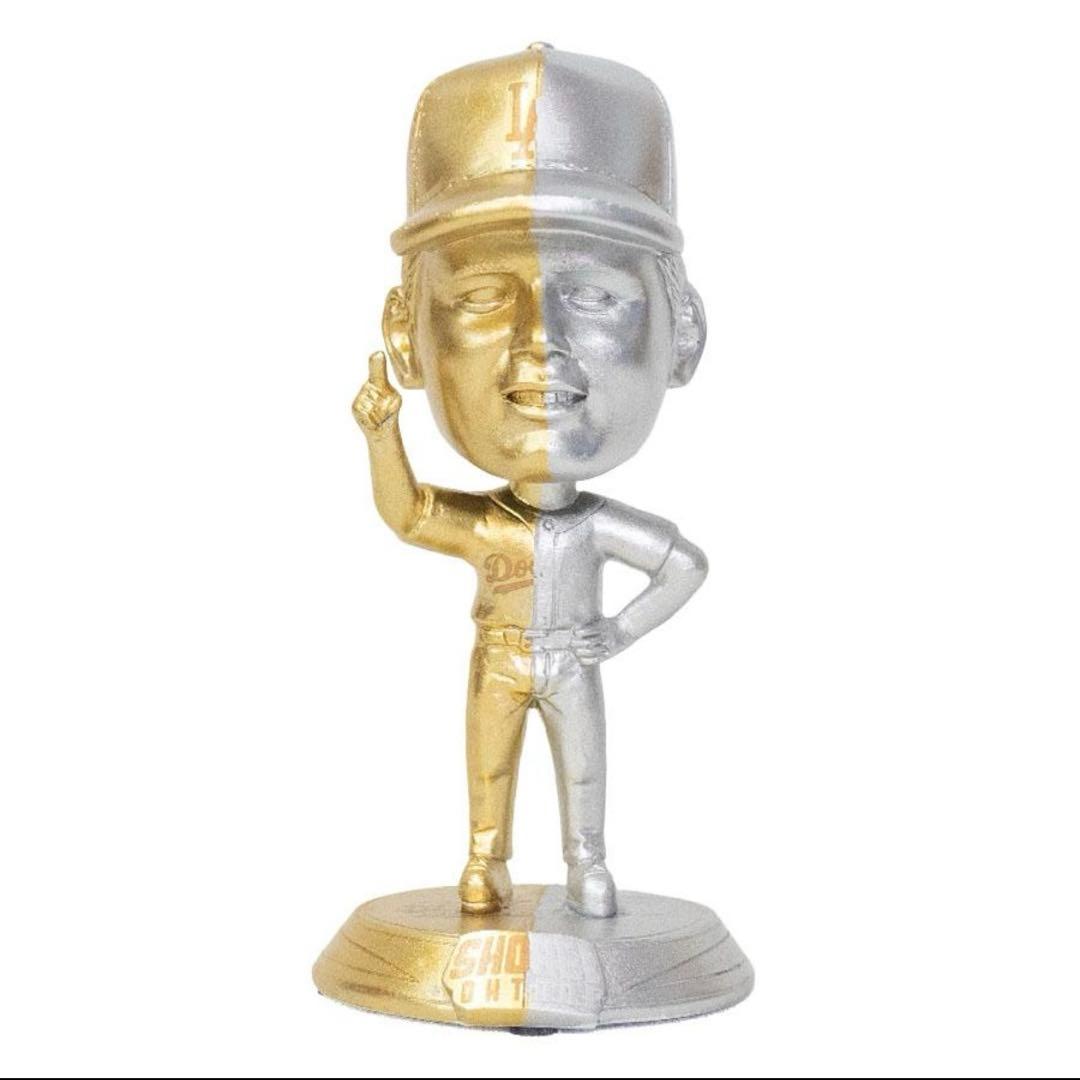 大谷翔平 フィギュア FOCO社製 ミニビッグヘッド ゴールド＆シルバー 限定品