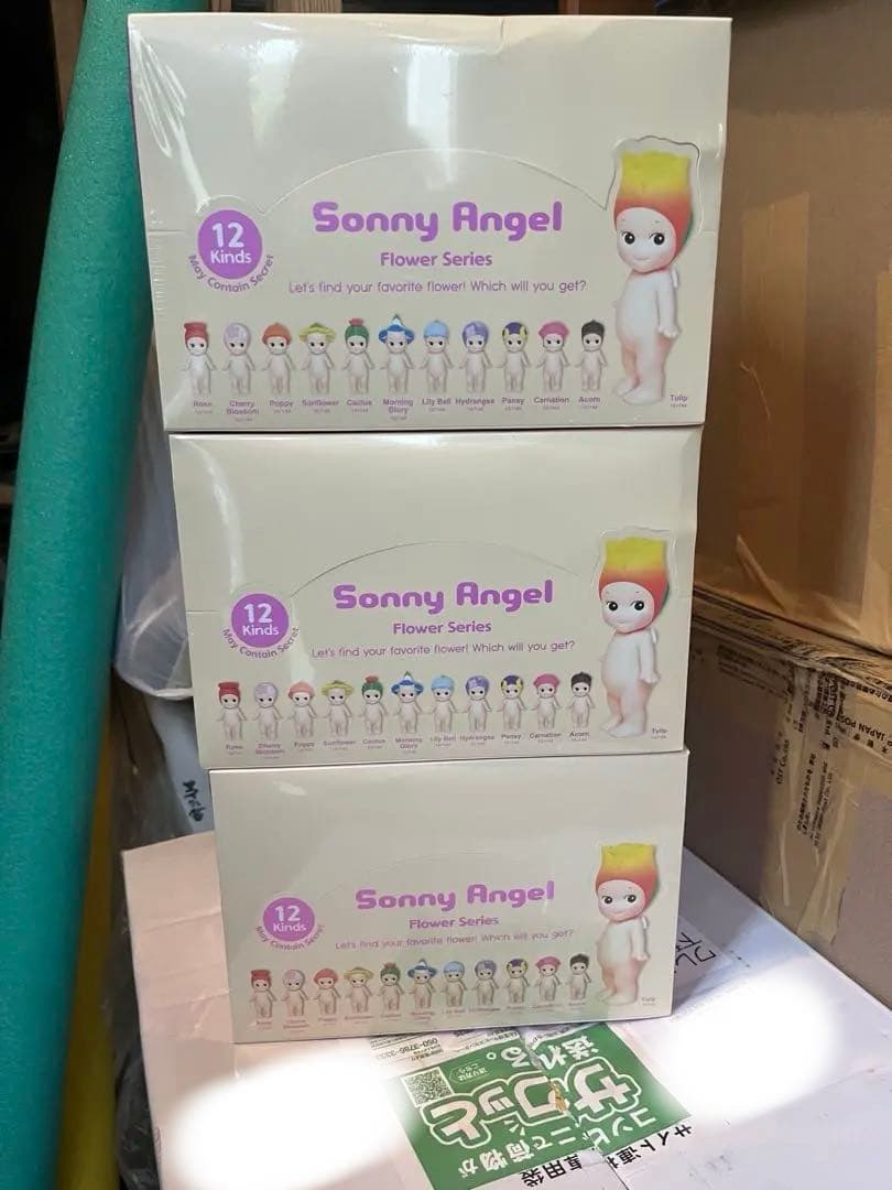 ソニーエンジェル　フラワーシリーズ　3箱