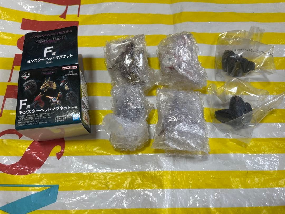 一番くじ ゴジラ×コング 新たなる帝国 F賞　モンスターヘッドマグネット
