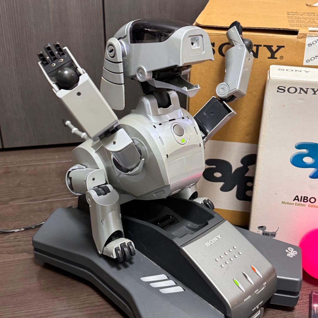 整備品 快調 SONY AIBO ERS-111 アイボ 初代 ロボット