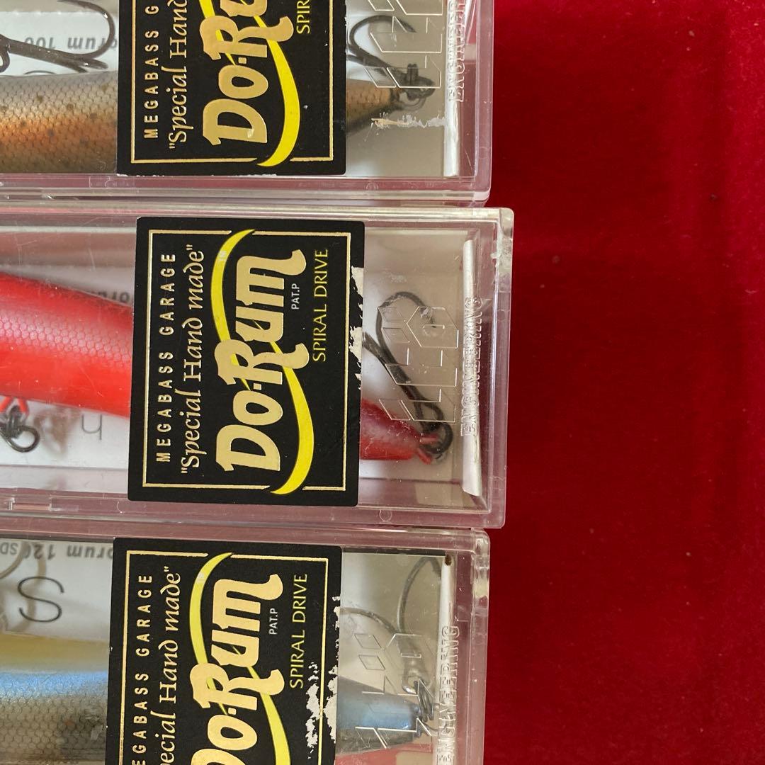 【新品・未使用品】メガバス　ドラム120SD×1個 ドラム100×2個セット