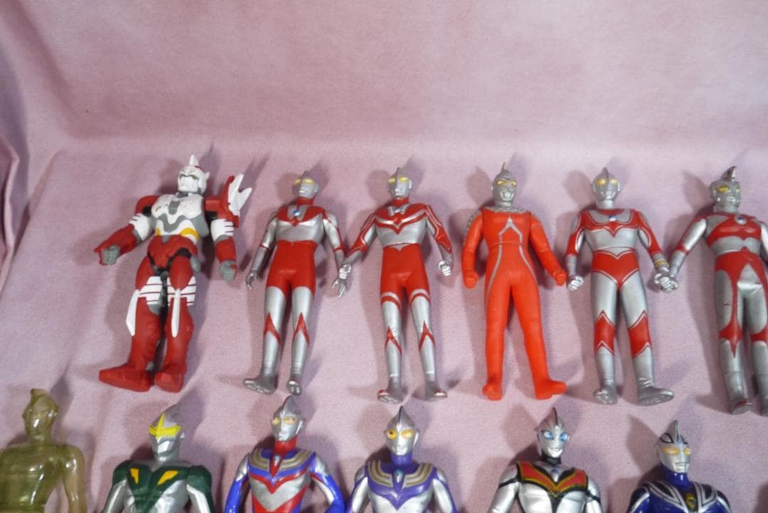 ウルトラヒーローシリーズ　800サイズ　新金型ソフビ　47体セット