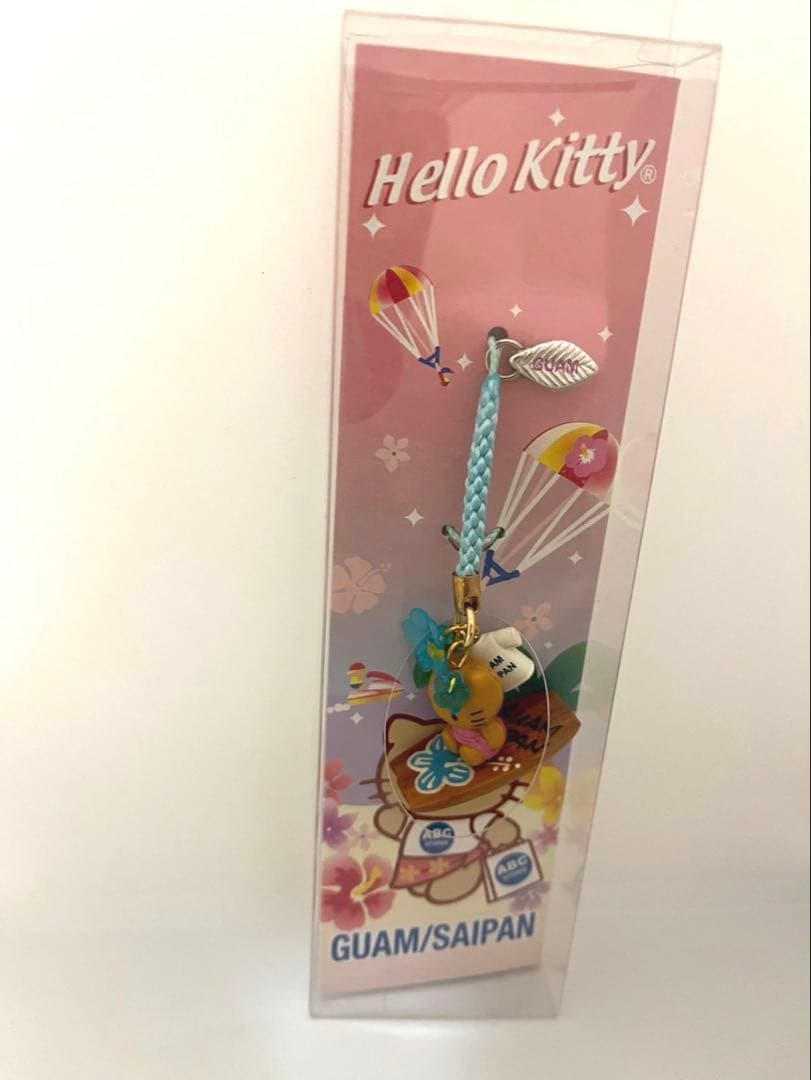 ご当地キティ　ABCstore限定　グアム　サイパン　サーフィン　日焼けキティ