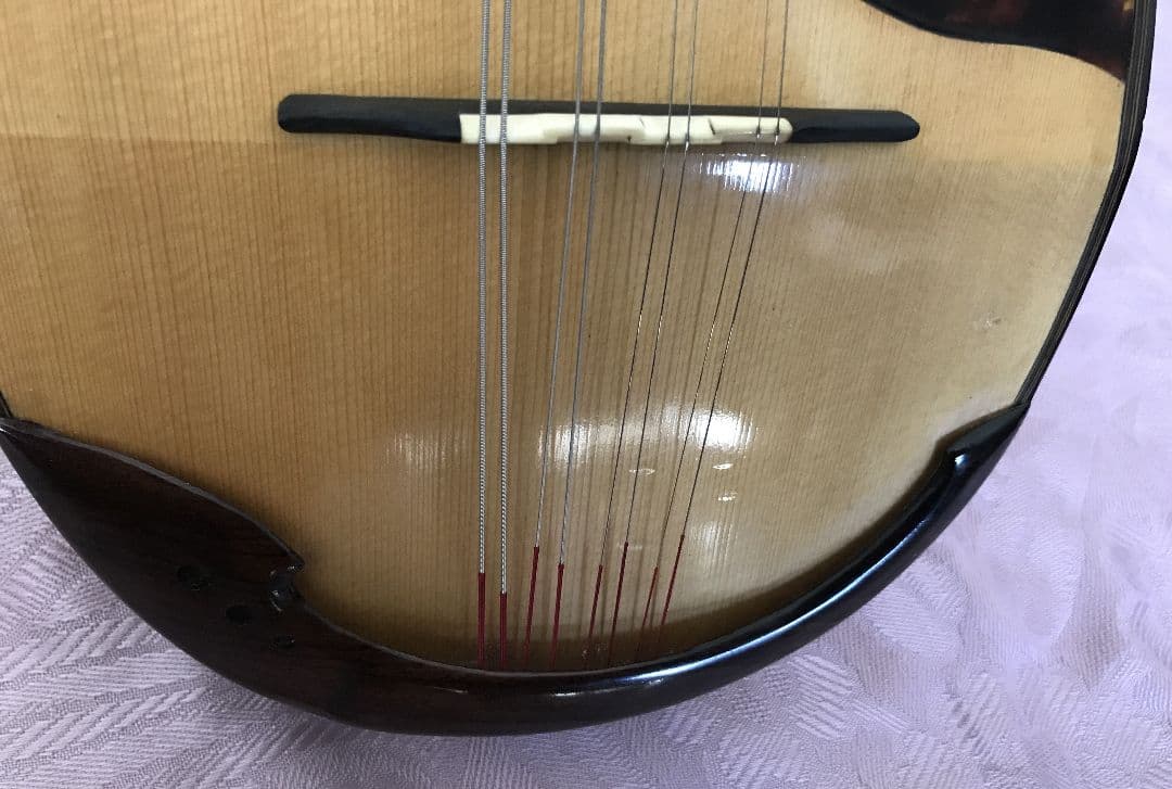 落合忠男作：マンドリン（ローマ型ヘッド）ケース付