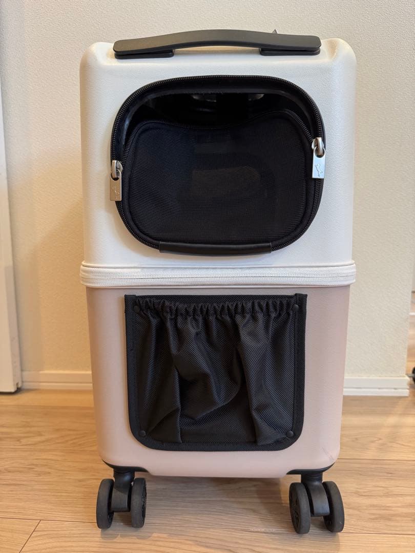 【値下げ❗️】ペチコ　PETiCO Mサイズ（ピンク×ホワイト）