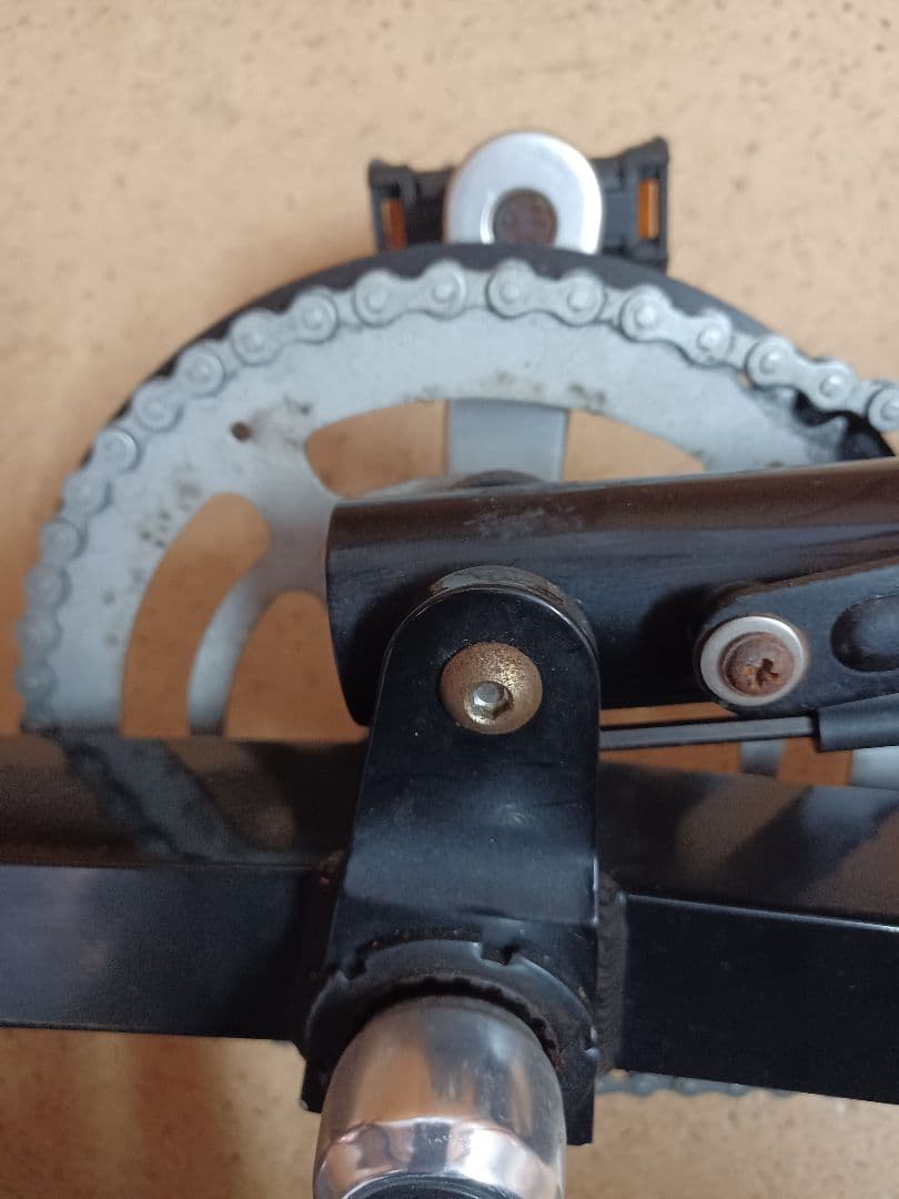 【中古】HANDY BIKE 折りたたみ自転車 ブラック