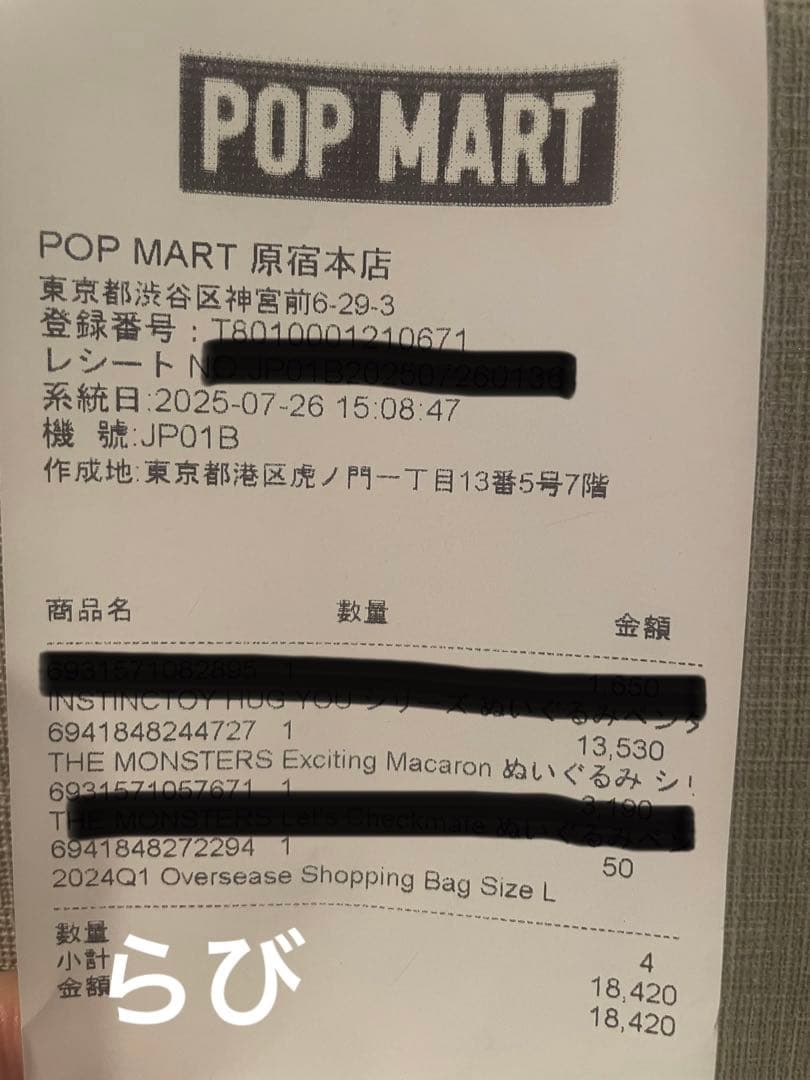 【シュリンク付き】Exciting Macaron 1アソートボックス ラブブ