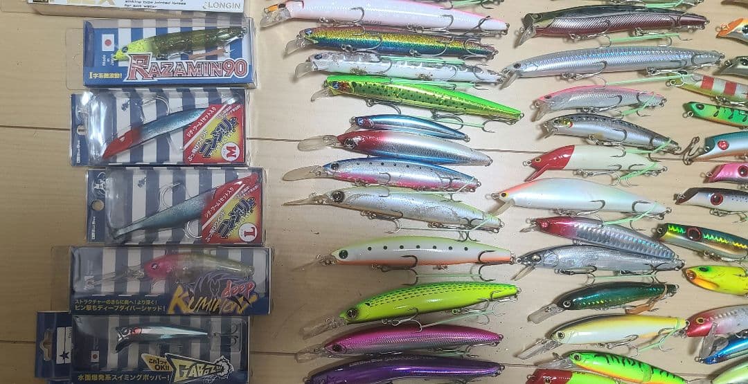 BlueBlue、Megabass、他ルアー100点以上