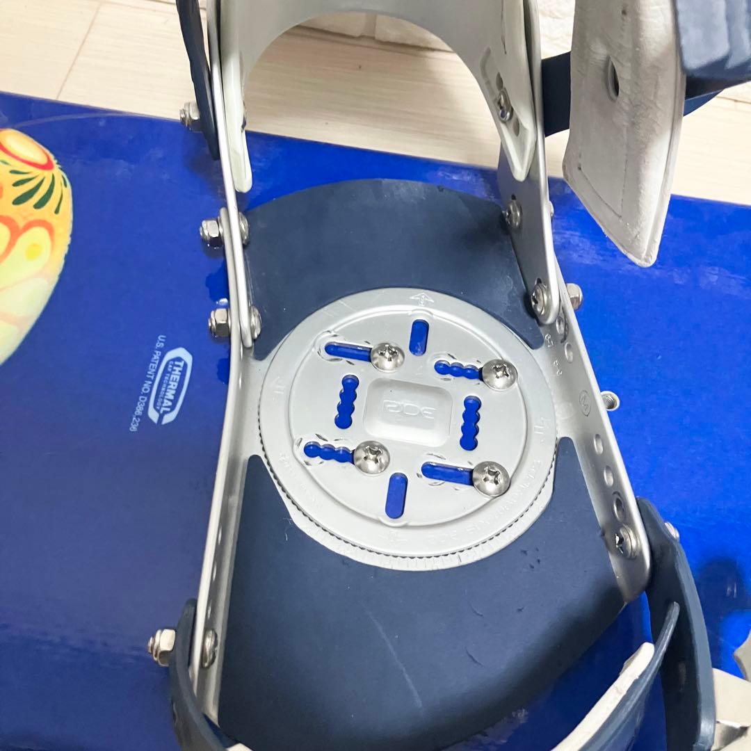 ケース付/RIDE TIMELESS ライドスノーボードセット152 バイン約M