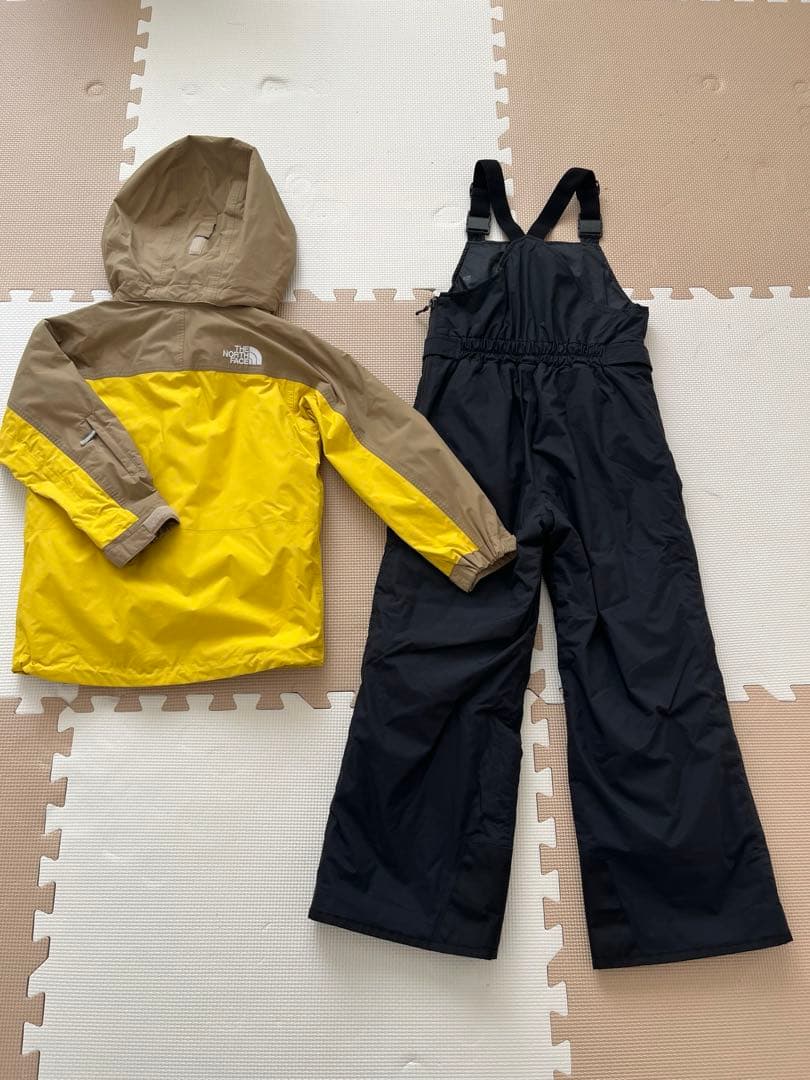 The North Face 子ども用スノーボードウェア上下セット120 130