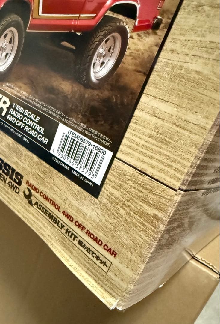 値下げ中★タミヤ★トヨタFJクルーサー CC-01シャーシ オフロードRCカー