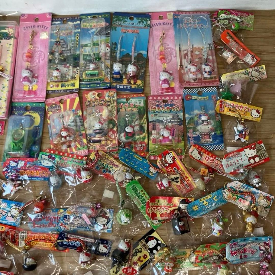 ご当地キティ ハローキティ ストラップ 152個セット まとめて まとめ売り
