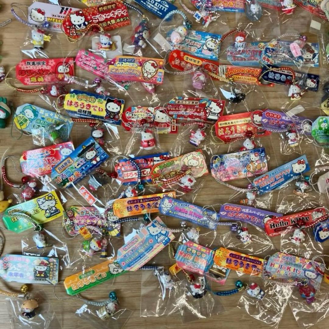 ご当地キティ ハローキティ ストラップ 152個セット まとめて まとめ売り