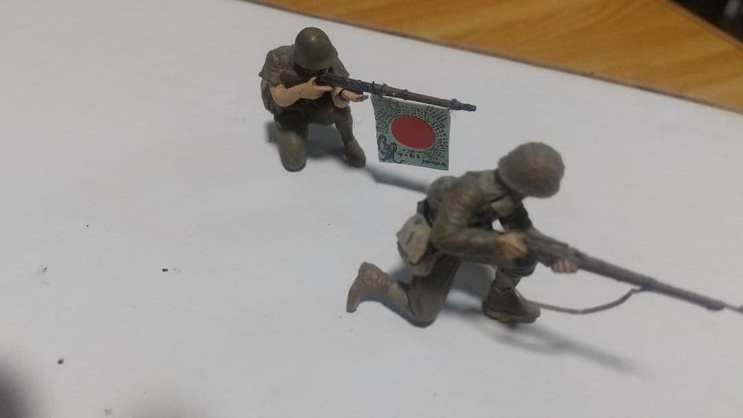 1/35 完成品 架空 日本陸軍四式中戦車&日本陸軍歩兵