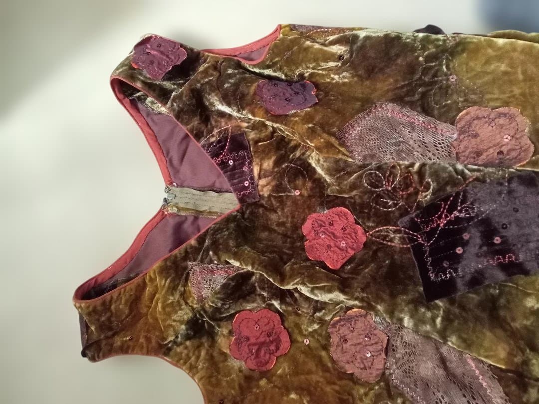 フラメンコドレス マルチカラー ベルベット