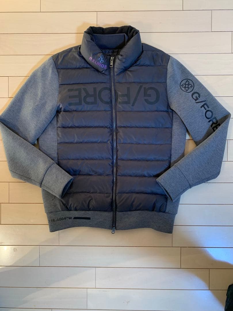 G/FORE ジーフォア　ダウンジャケット 黒　グレー