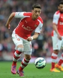 【新品美品】アーセナル エジル 14/15 ユニフォーム Sサイズ