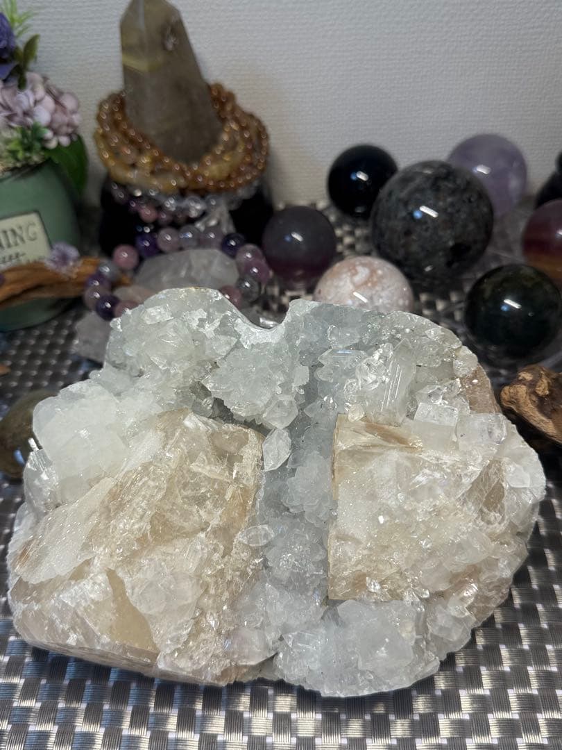 アポフィライトクラスター Select by Amulet〜天然石〜