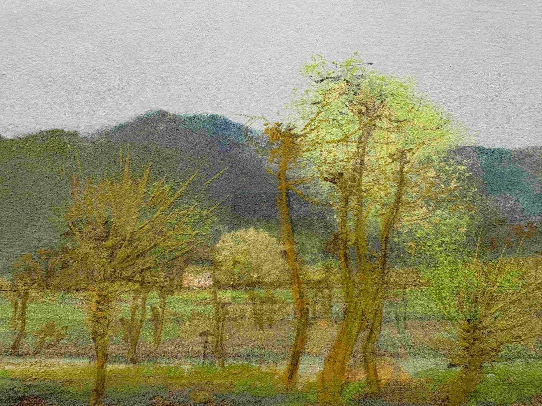 (A0004)青山忠行「雨情」