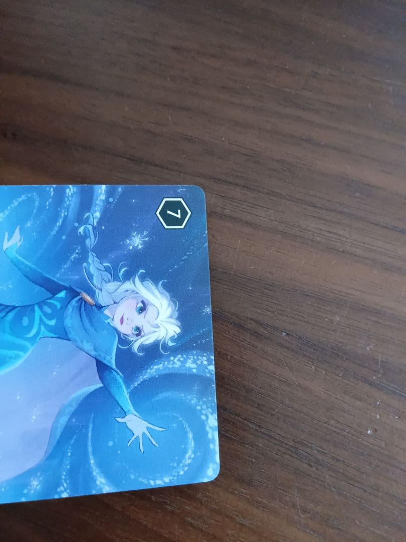 エルサ　氷をつくりし者　英語版　1枚①