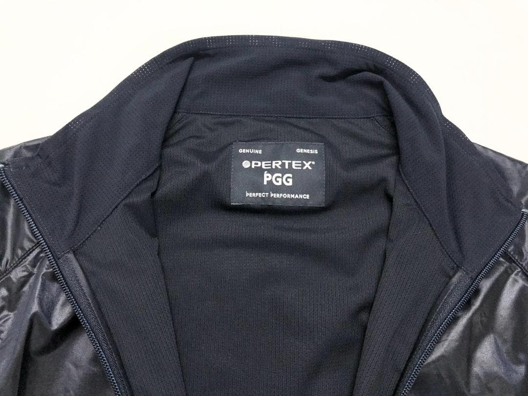 ○★新品未使用　PGG　ナイロンジャケット　6　ネイビー　PEARLYGATES