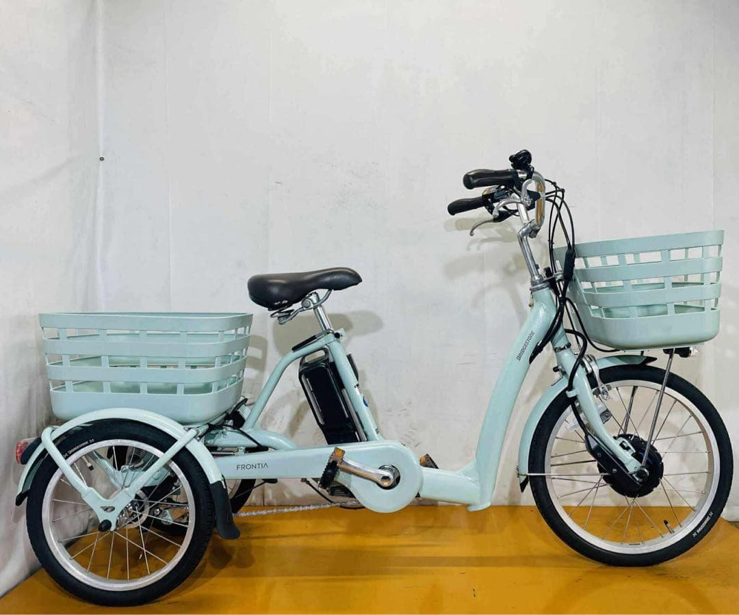 送料無料条件付き　電動三輪車 ラクットワゴン 20/16型　電動自転車中古車