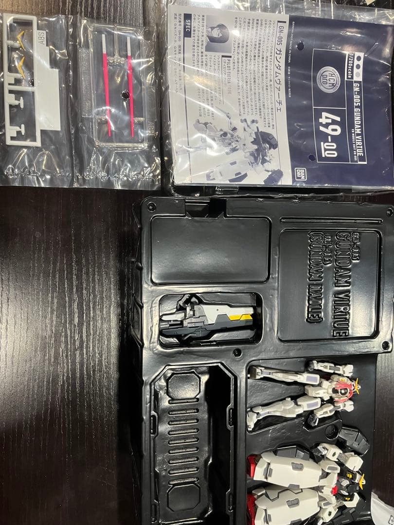 HCMPro ガンダムダブルオー4体セット　初回限定スペシャルパック付属