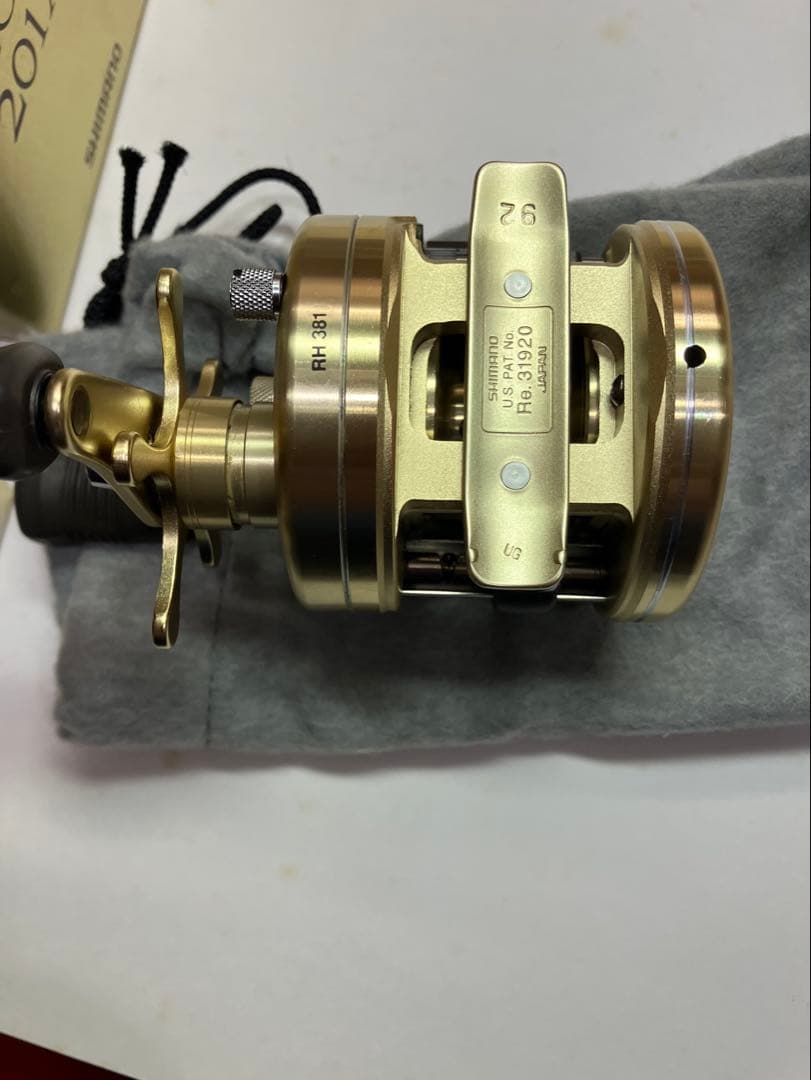 古いシマノカルカッタ 201XT 美品SHIMANO CALCUTTA メガバス