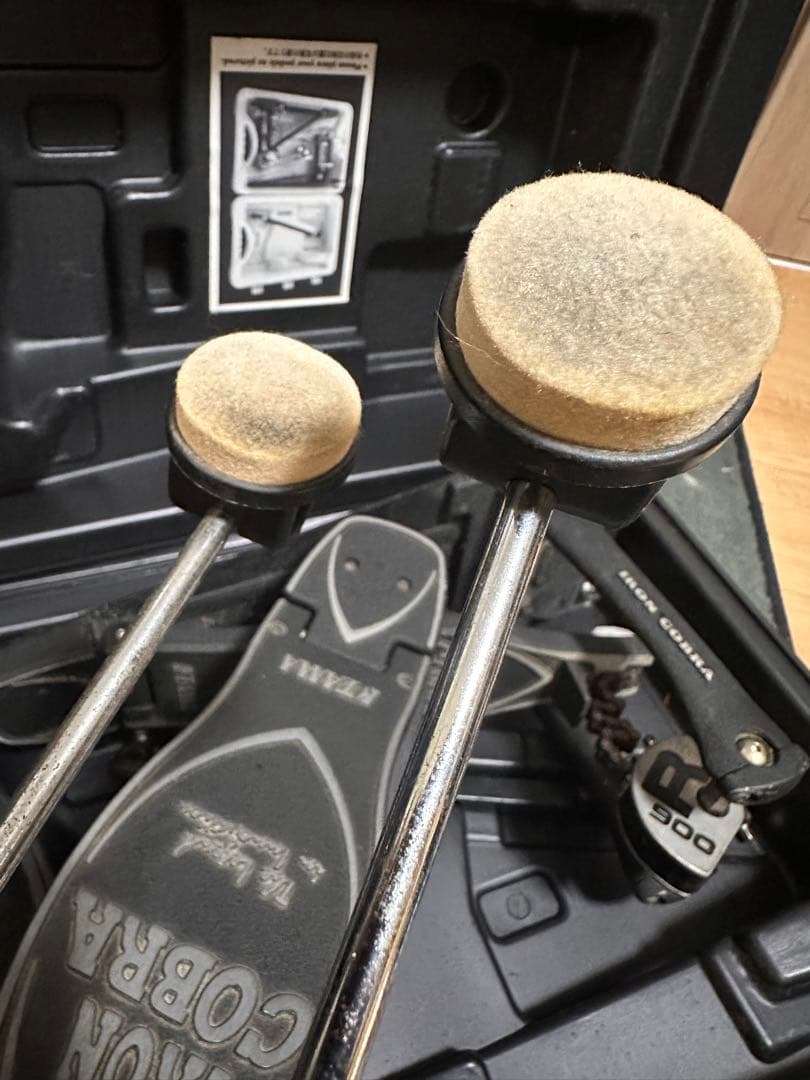 TAMA Iron Cobra HP900PTW ツインペダル ケース付