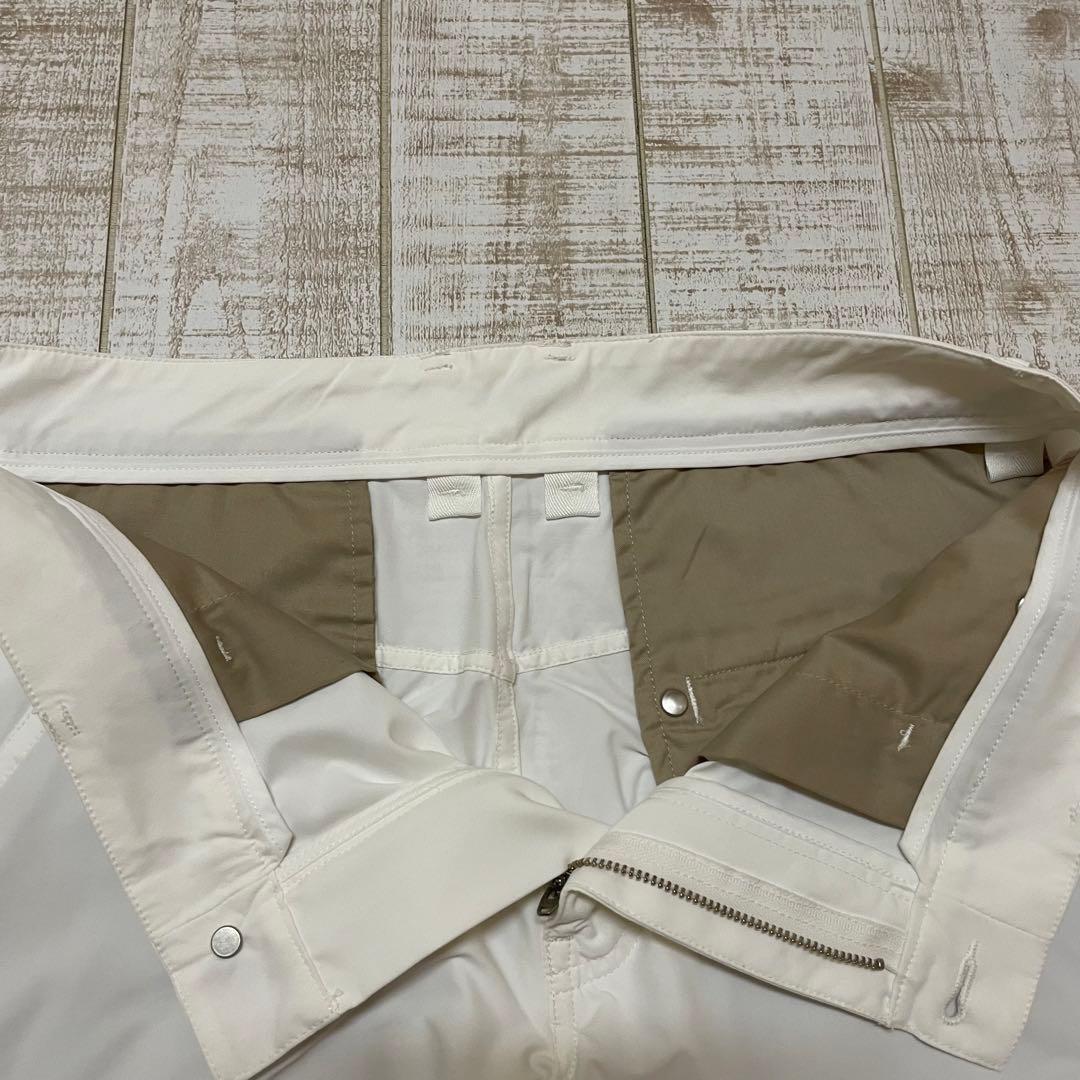 新品 マスターバニー ロングパンツ シンプル ホワイト Mサイズ （4）