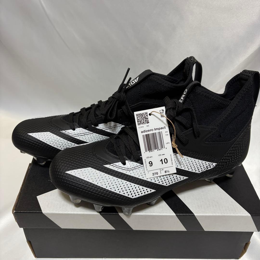Adizero Impact Cleats　BLK/WHT　27.0㎝　J