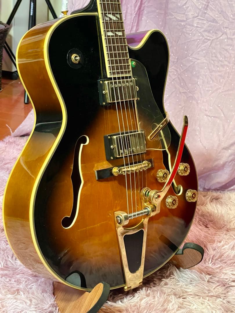 Aria Pro II FA-70TR フルアコ / Bigsbyタイプトレモロ