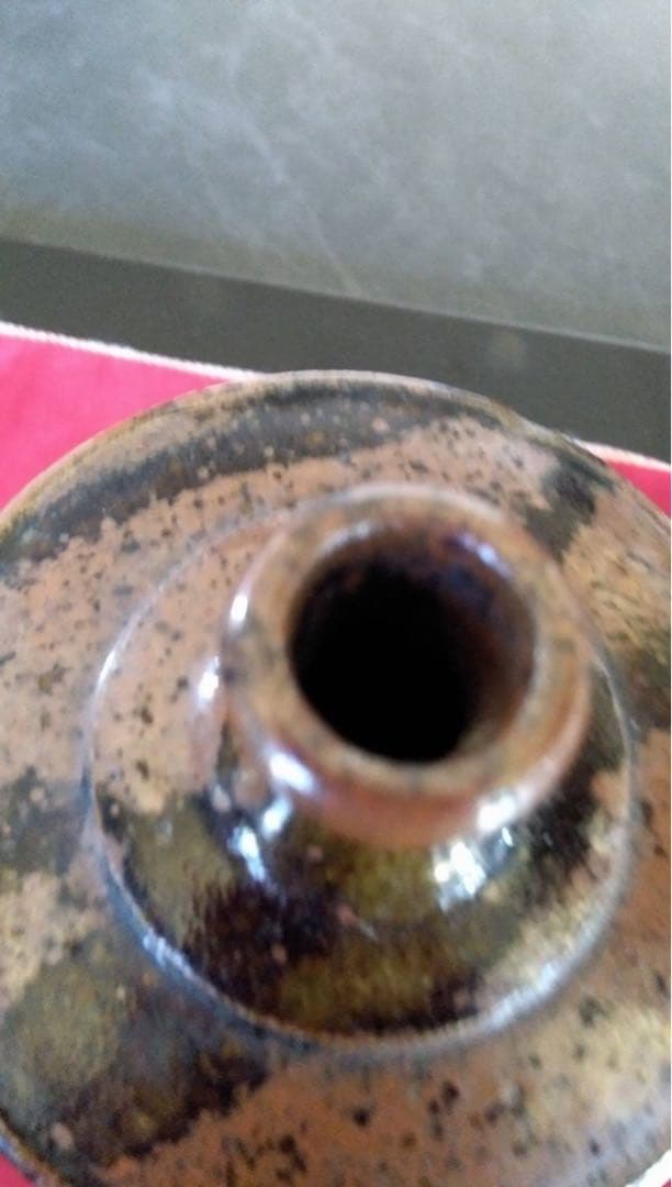 丹波焼　蝋燭徳利　花器　瀬戸焼　古道具　酒器　流掛