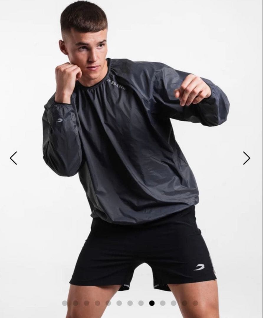 boxraw ジェナーロ・オーバーサイズ・ウィンドブレーカー・クルー　Mサイズ