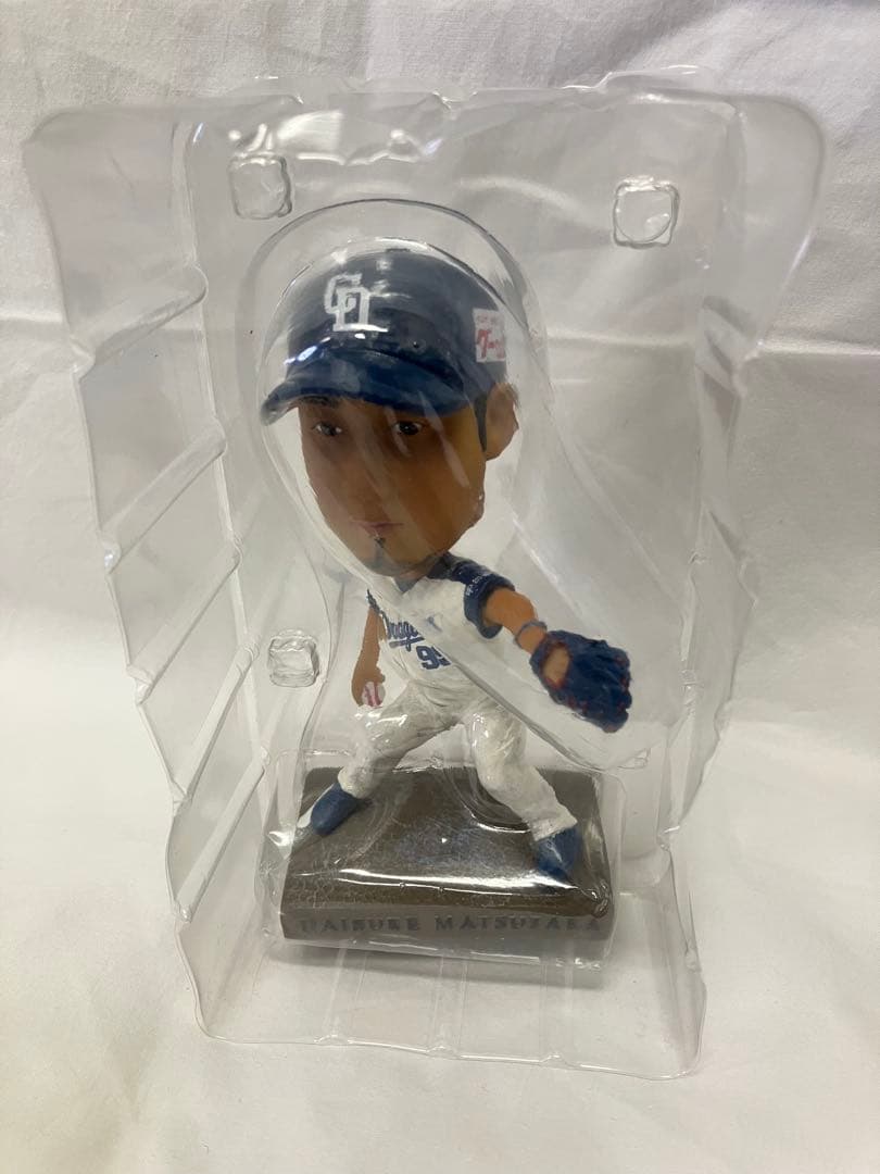 中日ドラゴンズ　松坂大輔選手　ボブルヘッド人形
