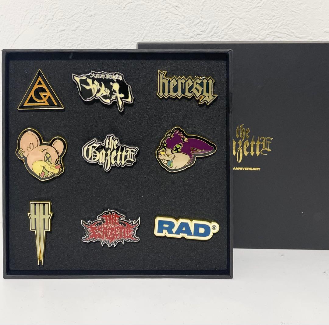 【ガゼット】20周年 PINS SET