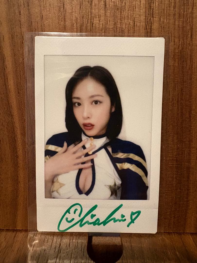 chiaki サイバージャパンダンサーズ　サイン入りチェキ5枚組