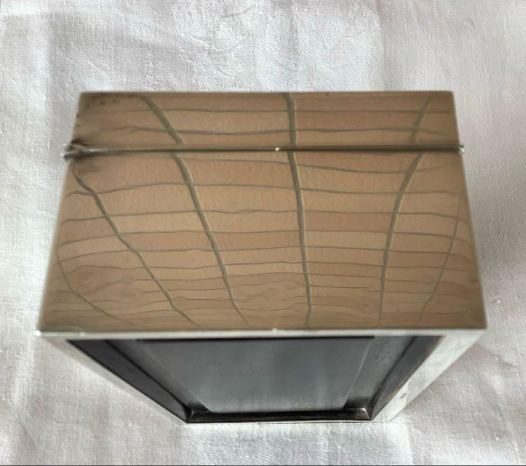銀製 宝石箱 silver950 鍵付 唐草紋様手彫り 骨董品
