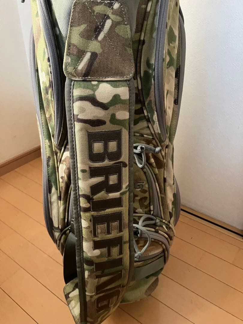 限定品BRIEFING カモフラキャディバッグCR-5#01 (送料無料)