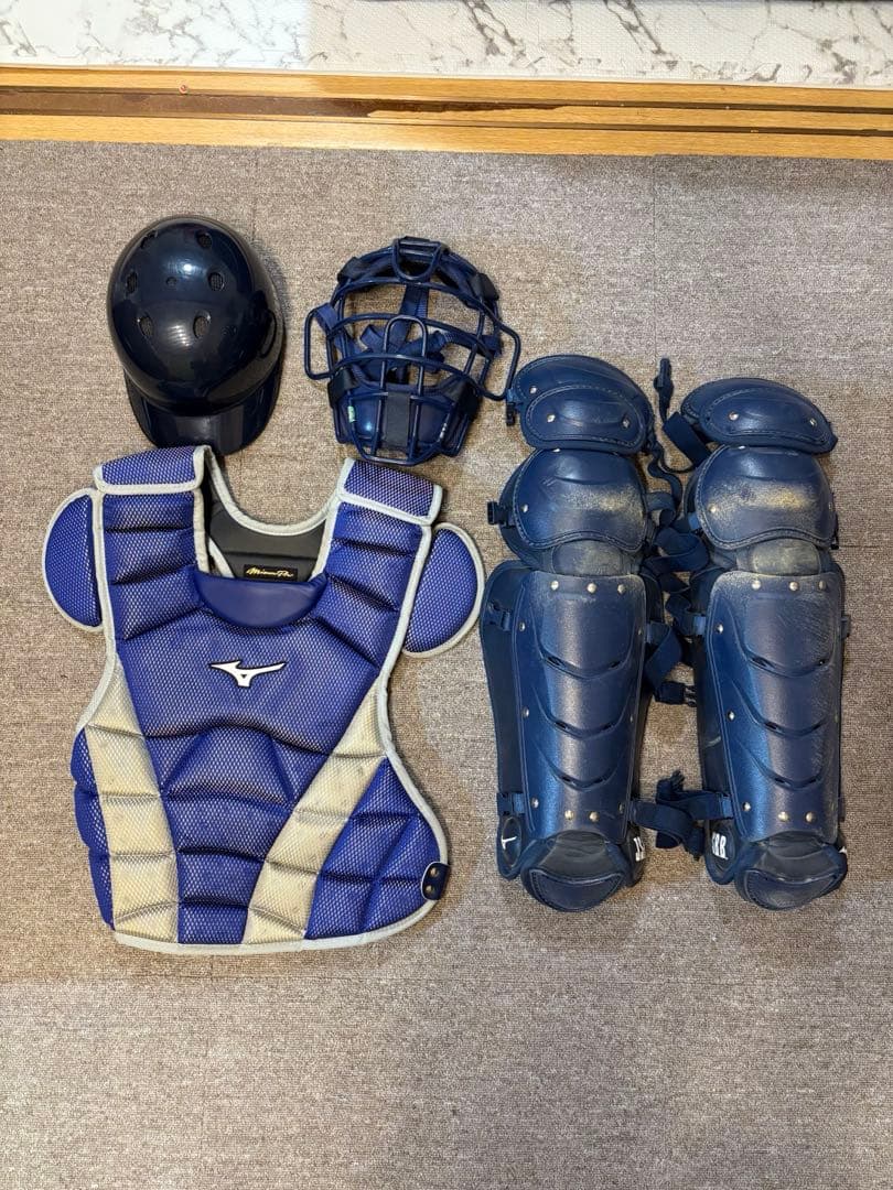 軟式　キャッチャー　防具