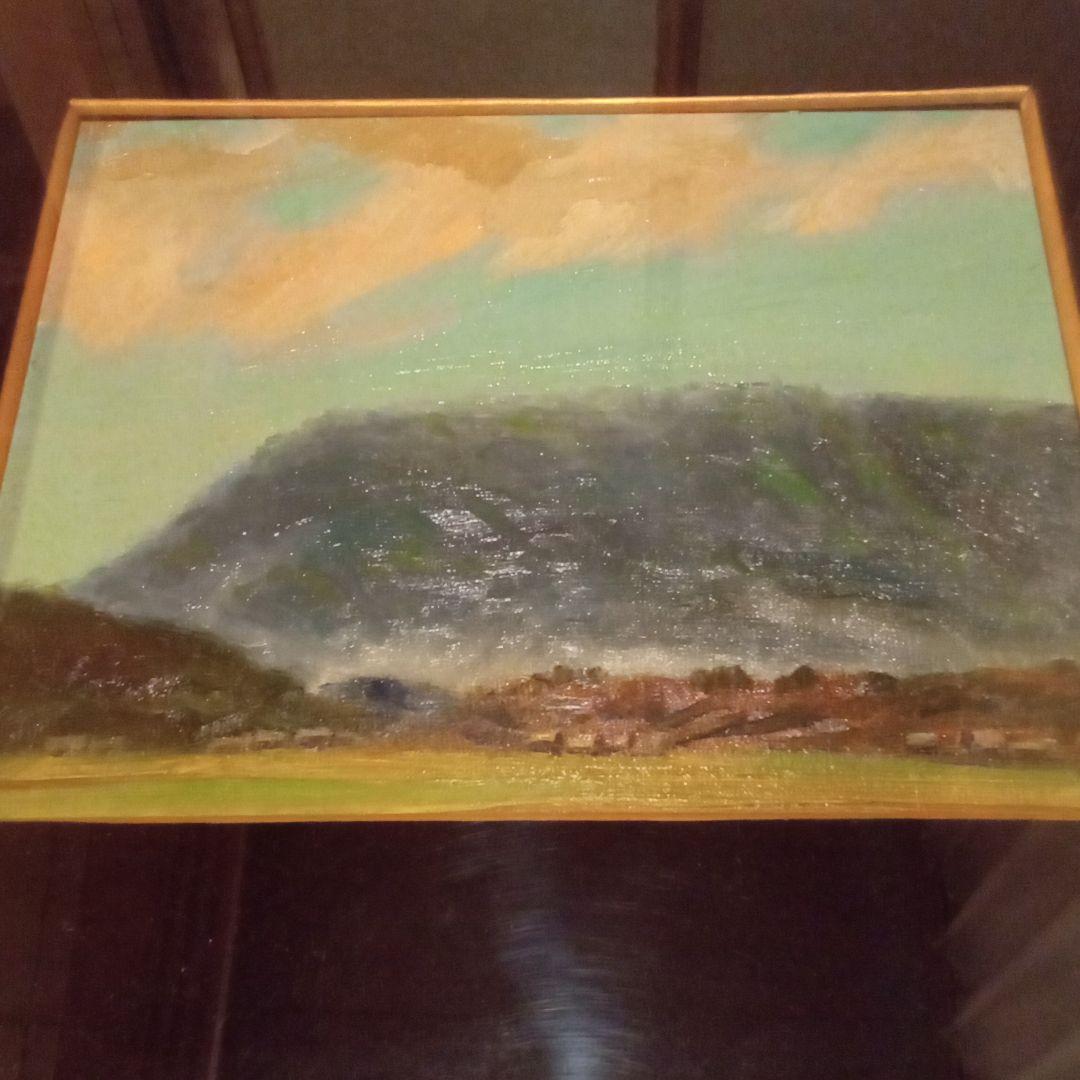 「農村の山里風景」 希少作家 香田勝太