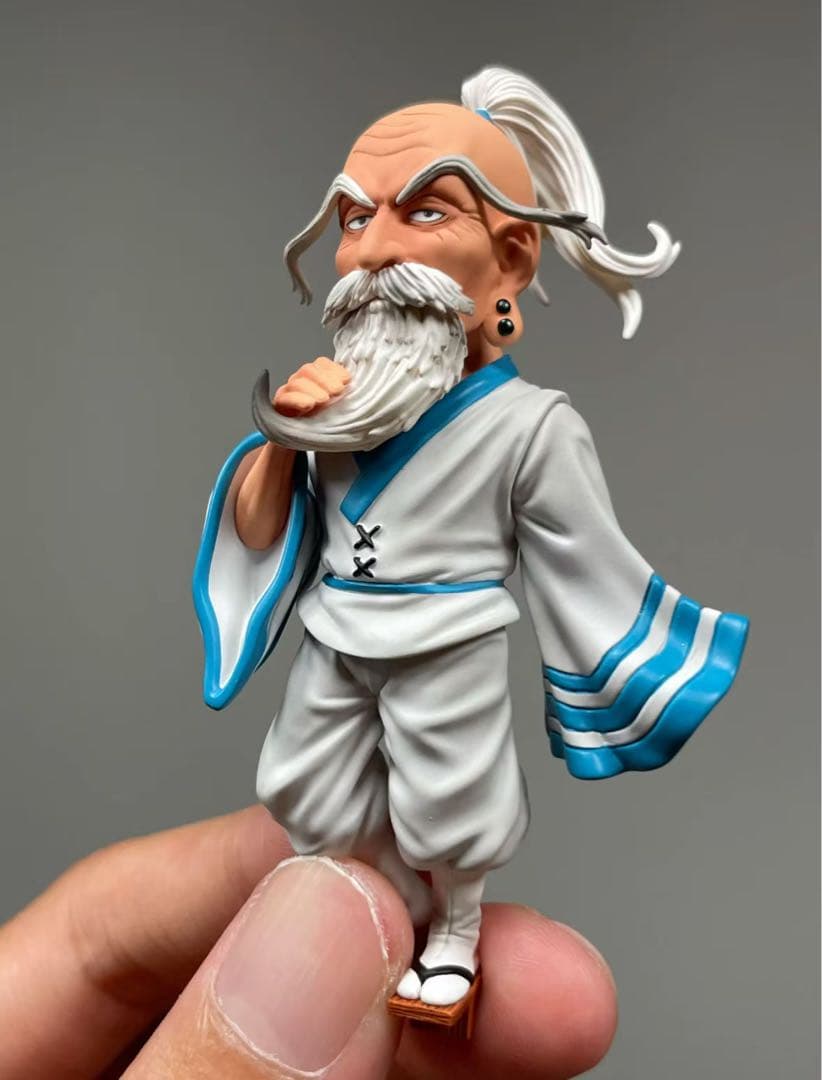 hunter×hunterアイザック＝ネテロ ガレージキット ガレキスタチュー⑦