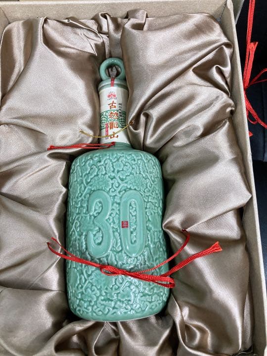 紹興酒 古越龍山 陳醸30年 陶器ボトル 500ml