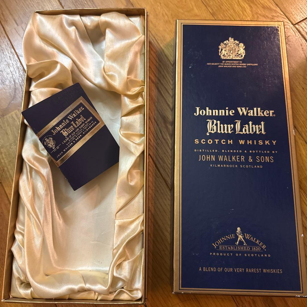 ジョニーウォーカー　ブルーラベル　旧ボトル