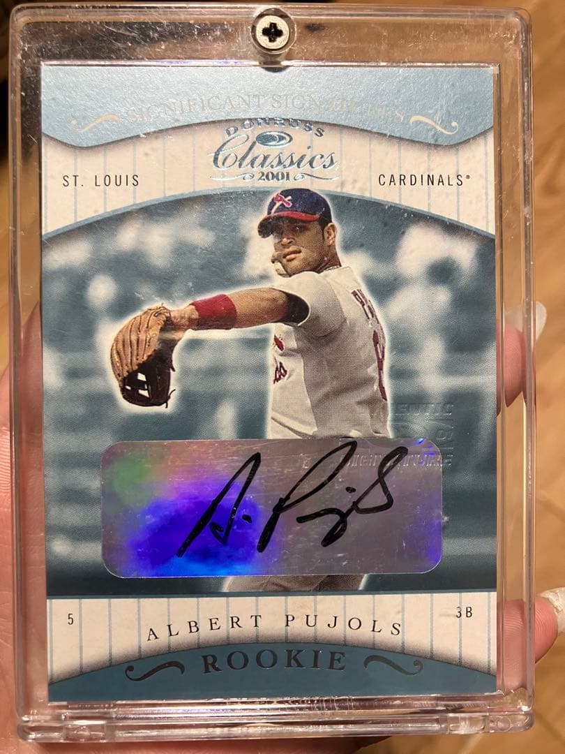 プホルス　ルーキー　直筆サイン